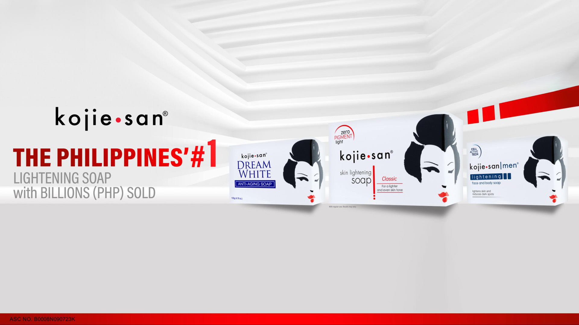 Kojie.san is ranked #1 lightening soap by NielsenIQ